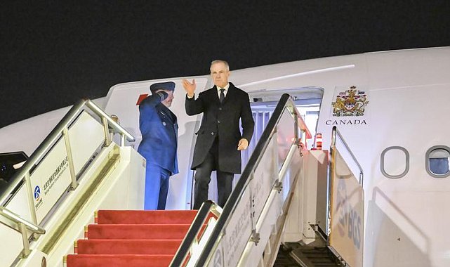 Kanada Başbakanı Mark Carney, Çin'de