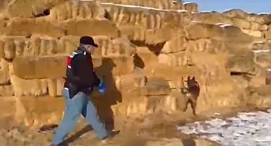 Kayseri'de saman balyaları arasında 1,4 kilo esrar ele geçirildi; 3 gözaltı