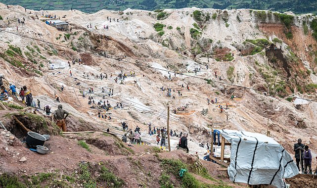 Kongo'da koltan madeninde göçük: En az 200 ölü