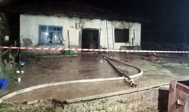 Kütahya'da evinde çıkan yangında hayatını kaybetti