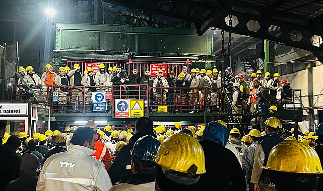 Madencilerden banka promosyonu eylemi