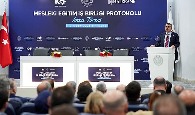Mesleki ve teknik ortaöğretim mezunu gençlerin istihdamına destek protokolü