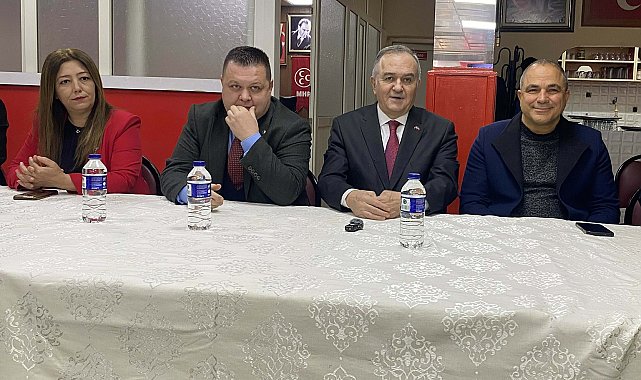 MHP'li Akçay, Manisa'da partililerle bir araya geldi