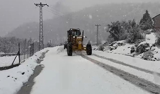 Osmaniye'de sağanak ve kar yağışı etkisini sürdürüyor