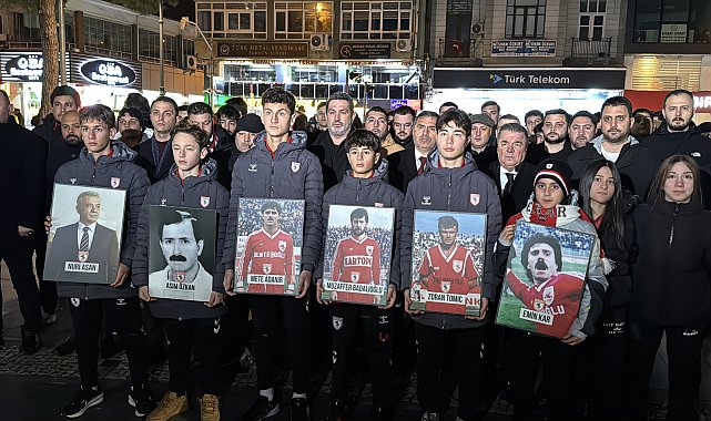 Samsunspor, futbol şehitleri için 'sessiz yürüyüş' gerçekleştirdi