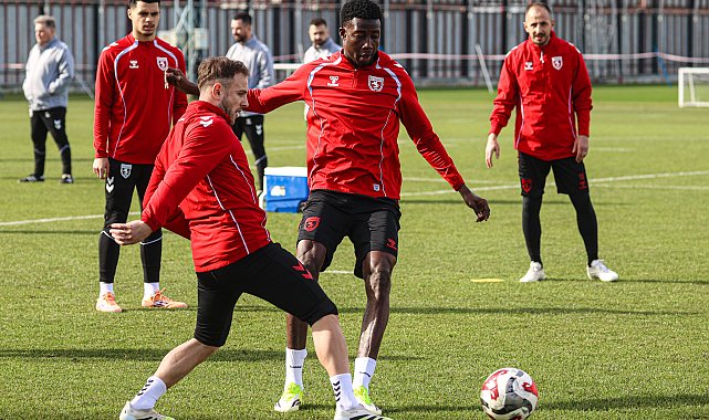 Samsunspor, Kasımpaşa maçı hazırlıklarını tamamladı
