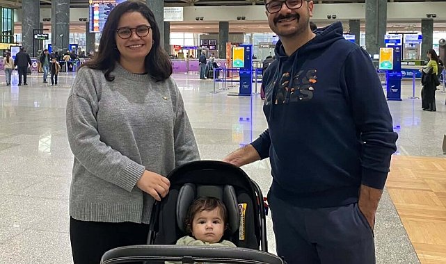 SMA'lı Teoman bebek, tedavi için Almanya'ya gitti