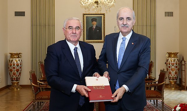 TBMM Başkanı Kurtulmuş, Kamu Başdenetçisi Akarca'yı kabul etti