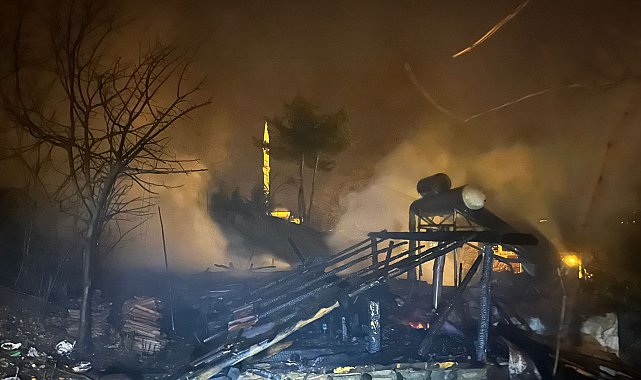 Tokat'ta ev yangını