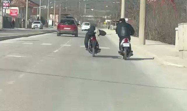 Trafiği tehlikeye atan motosikletlilere toplam 66 bin 206 lira ceza