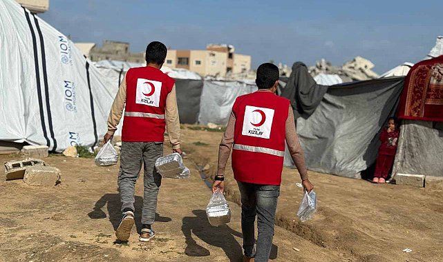 Türk Kızılay, Gazze'de 2 bin aileye battaniye desteği sağladı
