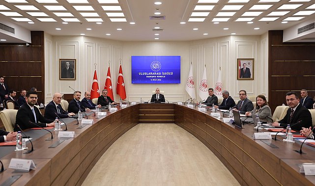 Uluslararası İşgücü Danışma Kurulu, Bakan Işıkhan başkanlığında toplandı