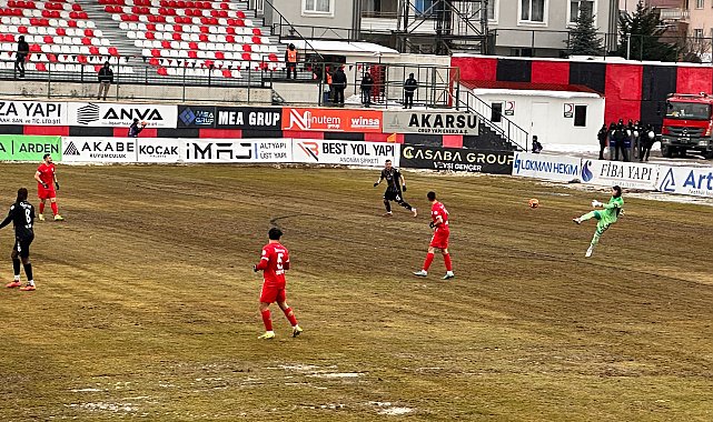 Van Spor FK, evinde Boluspor'a 1-0 mağlup oldu
