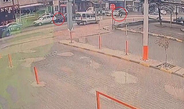 Yola fırlayan çocuğa çarpmamak için ani manevra yaptı, motosikletten düşüp yaralandı