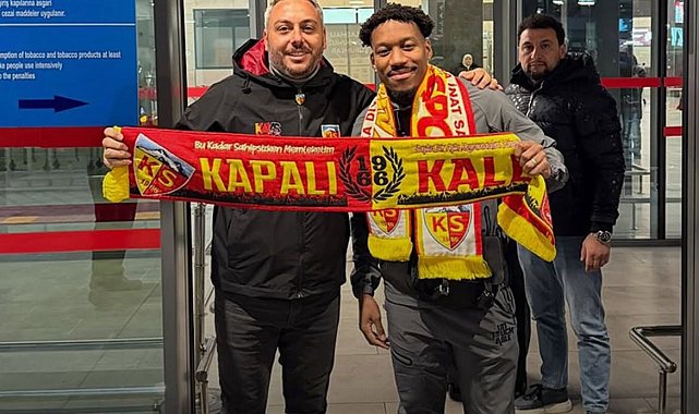 Zecorner Kayserispor'un yeni transferi Ronael Pierre-Gabriel kente geldi