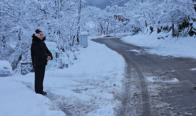 Zonguldak kar altında; 133 köy yolu kapalı
