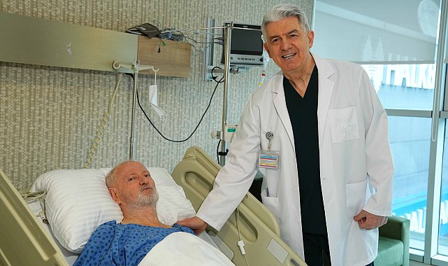 12 santimlik anevrizma kapalı yöntemle onarıldı