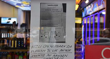 'Hızlı On' İzmir'de bir talihliye 15 milyon lira kazandırdı