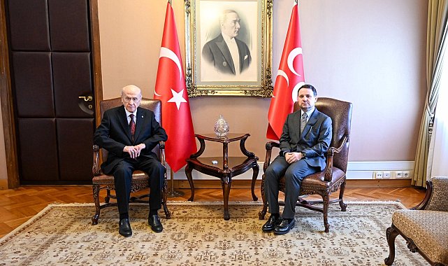 Adalet Bakanı Gürlek'ten Devlet Bahçeli'ye ziyaret