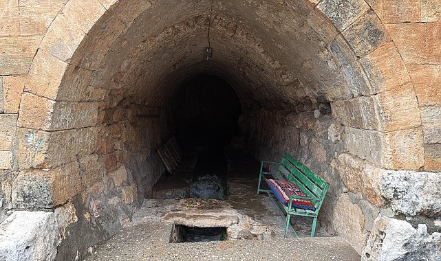 Adıyaman'da 4'üncü Murat'ın yaptırdığı caminin altındaki su yeniden akmaya başladı