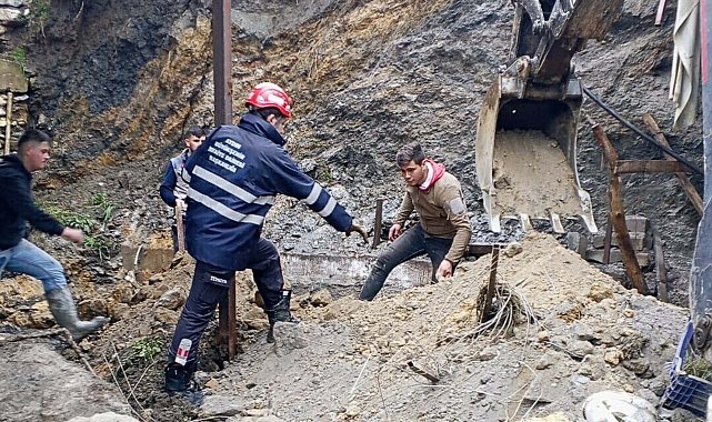 Aydın'da sağanak nedeniyle istinat duvarı çöktü; altında kalan 4 koyun öldü