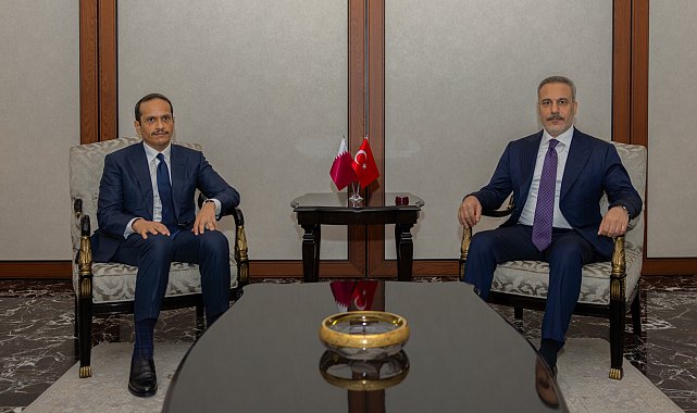 Bakan Fidan, Katar Başbakanı Al Thani ile görüştü