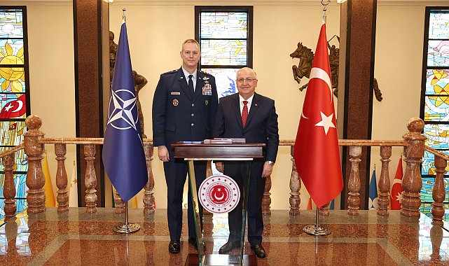 Bakan Güler, Avrupa Müttefik Kuvvetleri Yüksek Komutanı Orgeneral Grynkewich ile görüştü