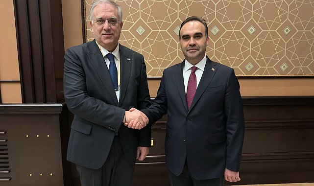 Bakan Kacır, Yunanistan Kalkınma Bakanı Theodorikakos ile görüştü