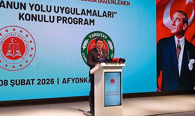 Bakan Tunç: 23 yılda ceza ve hukuk mevzuatımızdan anayasal reformlara, çok önemli adımlar atıldı