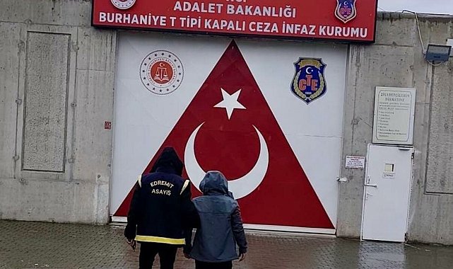 Balıkesir'de 36 yıl 15 gün hapis cezasıyla aranan firari hükümlü yakalandı