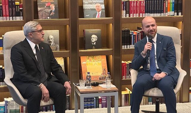 Bilal Erdoğan, AK Parti'nin 'Kütüphane Sohbetleri'ne katıldı
