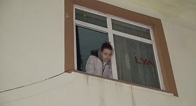 Bir evde zorla tutulan kadını polis ve itfaiye kurtardı