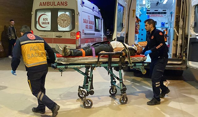 Bursa'da kamyon kasasından düşen işçi yaralandı