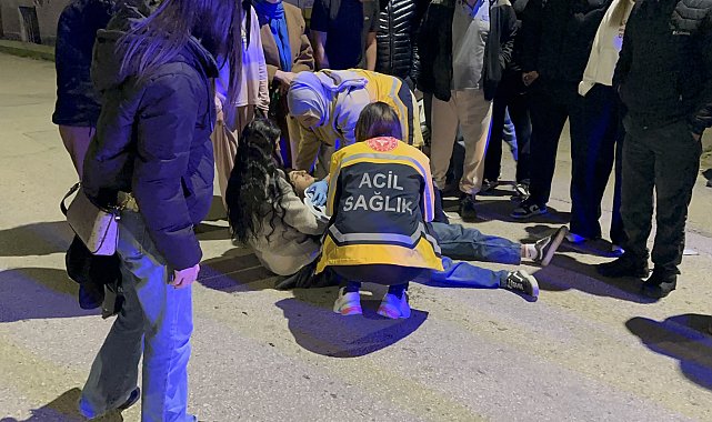 Bursa'da otomobil ile motosiklet çarpıştı: 1 yaralı