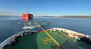 Çanakkale'de gemi arızası