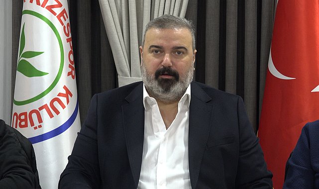 Çaykur Rizespor Başkanı Turgut: Rizespor sevdasını daha yukarılara taşıyacağız