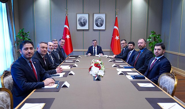 Cevdet Yılmaz, American Turkish Business Roundtable üyeleriyle görüştü