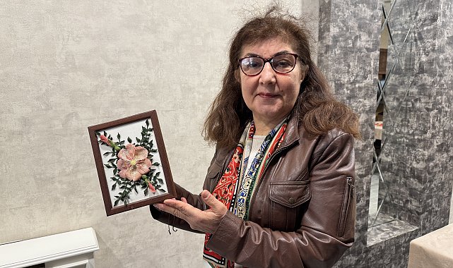 Çocukken başladığı el sanatları sayesinde emekli oldu