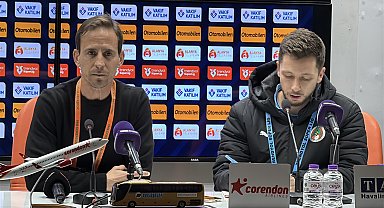 Corendon Alanyaspor - RAMS Başakşehir FK maçının ardından