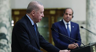 Cumhurbaşkanı Erdoğan: Mısır, Türkiye'nin Afrika'daki en büyük ticaret ortağı olmayı sürdürüyor