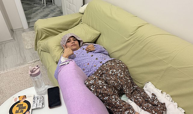 Depremde bacağını kaybeden Ahsen: 6 Şubat benim ikinci doğum günüm