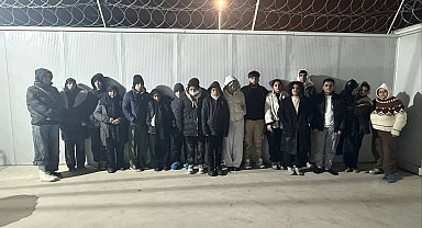 Edirne'de 18 kaçak göçmen yakalandı