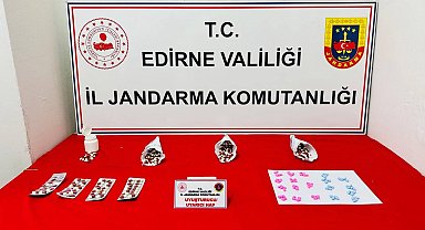 Edirne'de uyuşturucu operasyonu; karı-koca gözaltına alındı