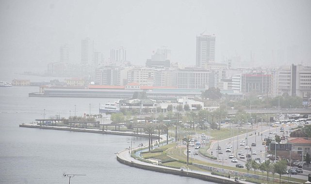 Ege'de 5 il için toz taşınımı uyarısı