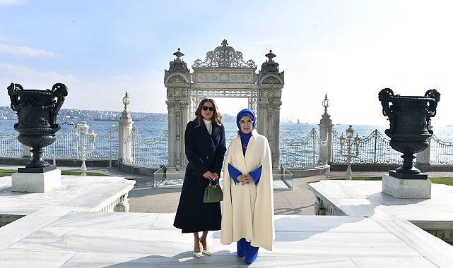 Emine Erdoğan, Ürdün Kraliçesi Rania ile bir araya geldi
