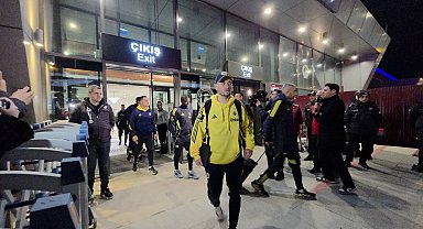 Fenerbahçe, Trabzon'a geldi