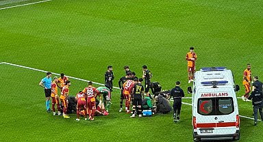 Galatasaray - İstanbulspor maçında korku dolu anlar