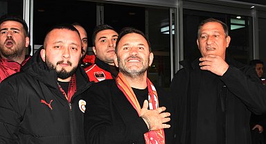 Galatasaray kafilesi, Konya'da