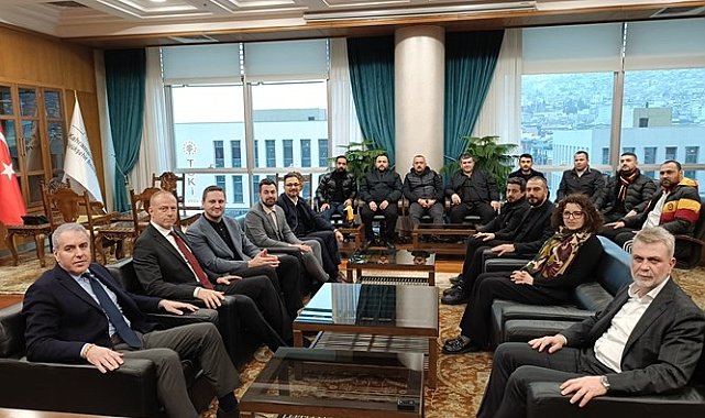 Galatasaraylı yöneticiler deprem bölgesini ziyaret etti