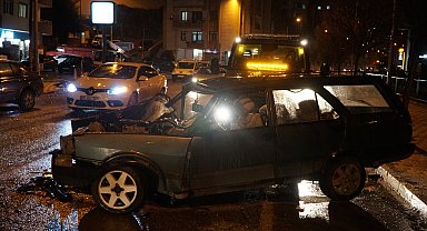 Gümüşhane'de iki otomobil çarpıştı; 1 ölü, 3 yaralı